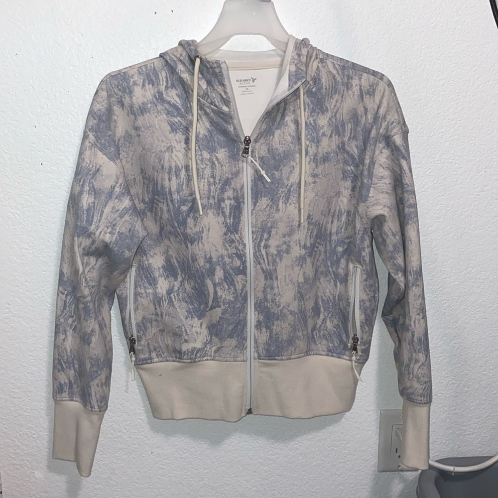 Zip up activewear hoodie
